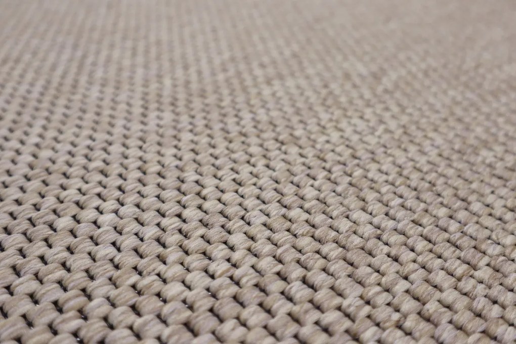 Vopi koberce Behúň na mieru Nature svetle béžový - šíre 50 cm s obšitím
