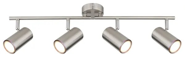 Globo 57914-4N - Bodové svietidlo ALLVI 4xGU10/25W/230V chróm