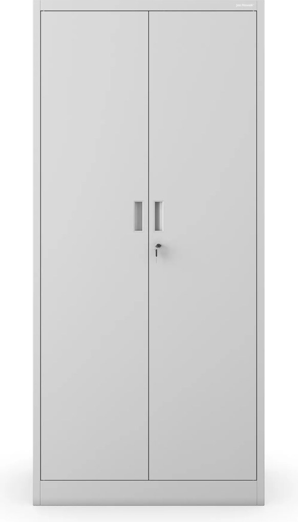 Kancelárska skriňa na dokumenty so 4 policami sivá, 1750x800x400 mm: JAN Compact