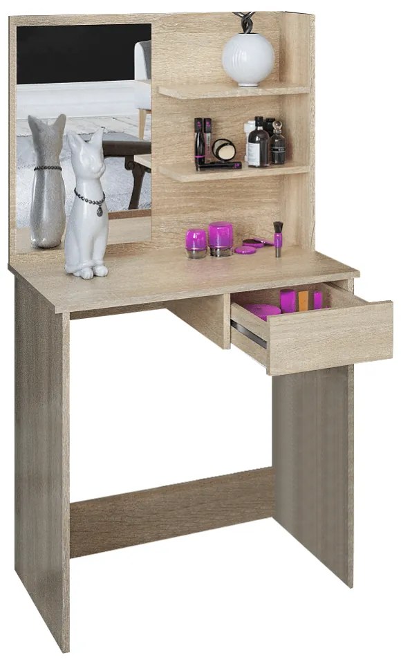 Dekoratívny stôl BELEZA, dub Sonoma