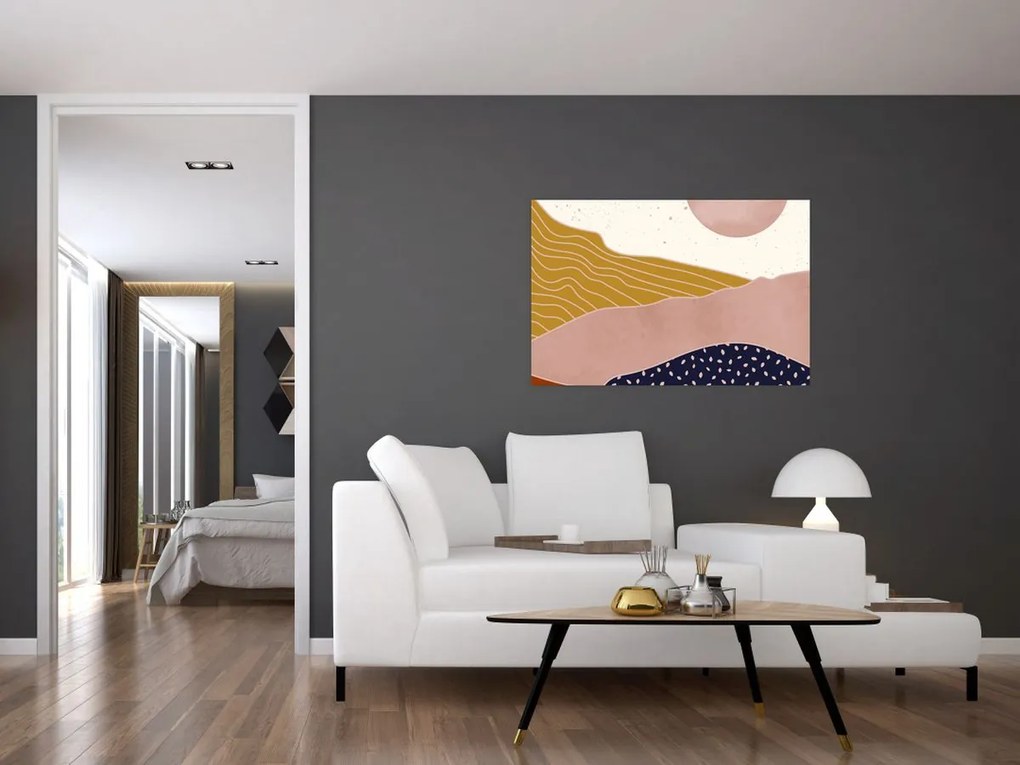 Obraz - Spacefrog design hory N⁰3 (90x60 cm)
