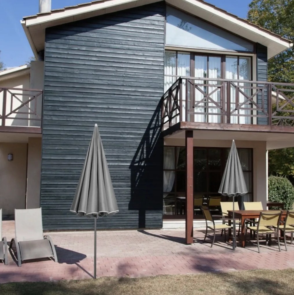 Plážový slunečník Trey 180 cm antracitový