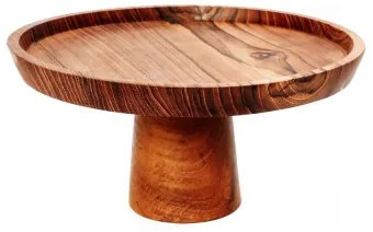 Podnos na tortu Teak Cake Dish 24,5 cm Bazar Bizar