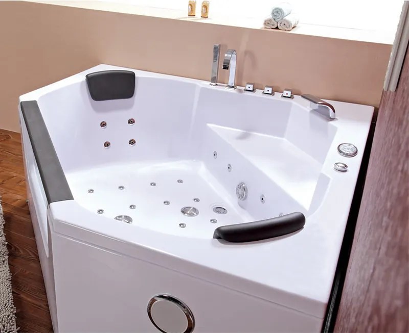 BPS-koupelny Hydromasážna vaňa HYD-VE643 155x155 bez ohrevu vody