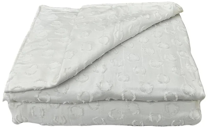 Prikrývka na posteľ Milo 170x220 biely Merkury Home