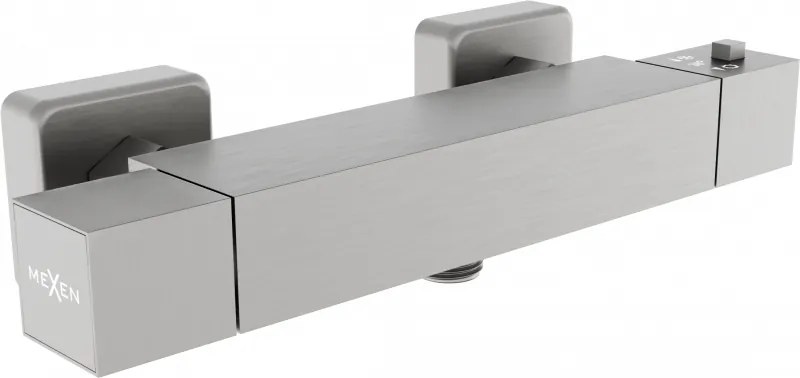 Mexen Cube termostatická sprchová batéria, grafit - 77200-66