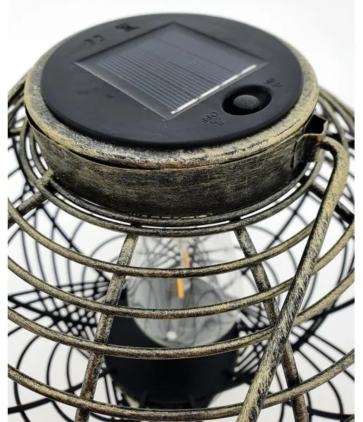 LED Solárne svietidlo LUISA 1xE27/1,2V IP44