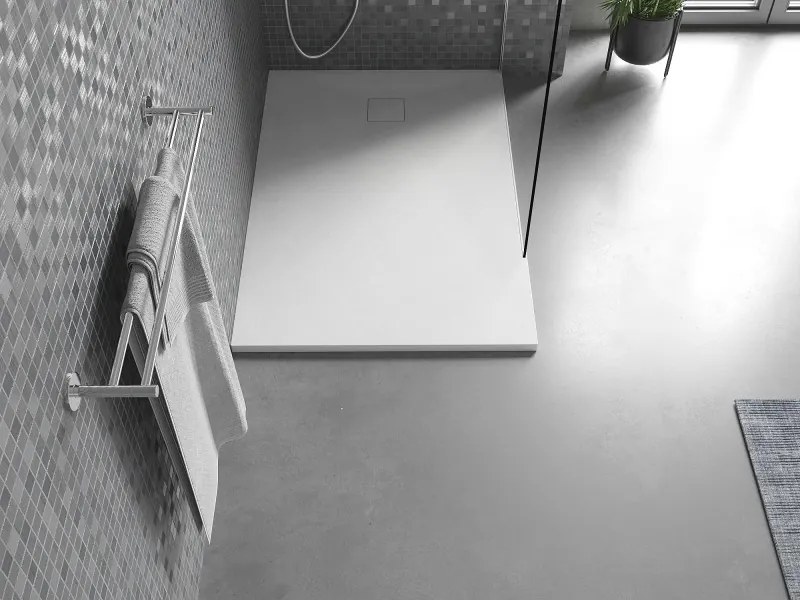 Mexen Bert obdĺžnikový sprchový kút SMC 90 x 70 cm, biely - 4K107090