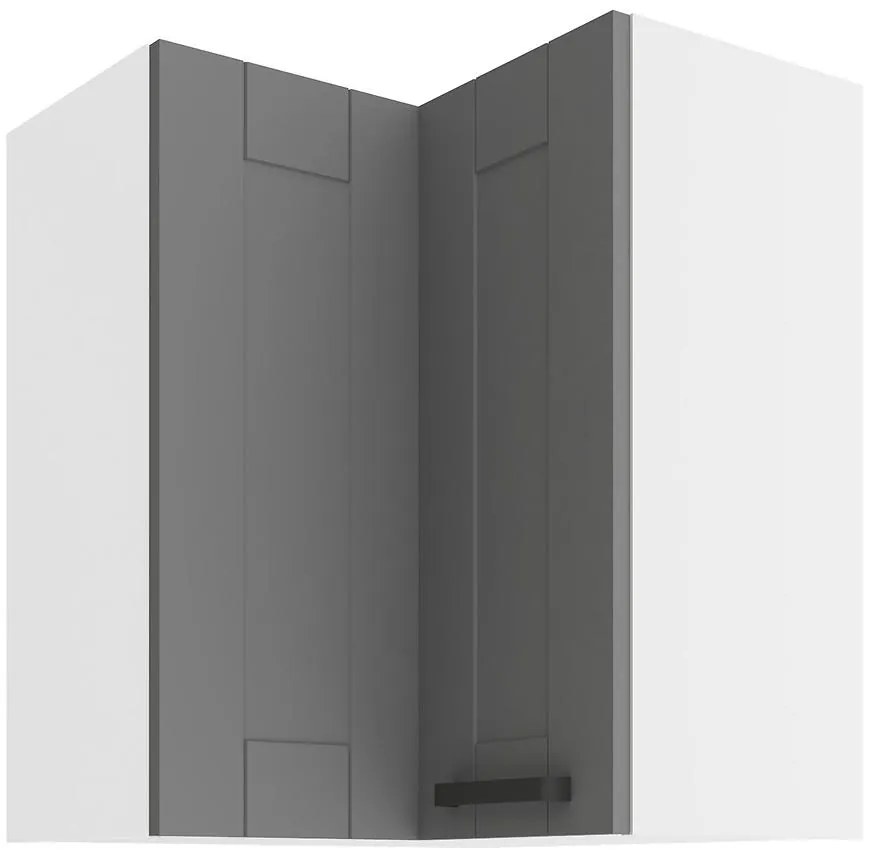 Skrinka do kuchyne LUNA DUSTGREY/biely 60X60 GN-72 2F (90°)