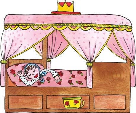 MARIONETINO – Postieľka – kulisa k bábkovému divadlu