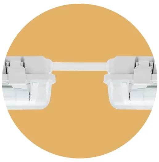 Technické žiarivkové svietidlo LIMEA T8 2xG13/10W/230V IP65 1500mm