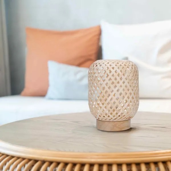 Solight WO3107 - LED Dekoračná stolná lampa BOHO LED/2xAAA ratan