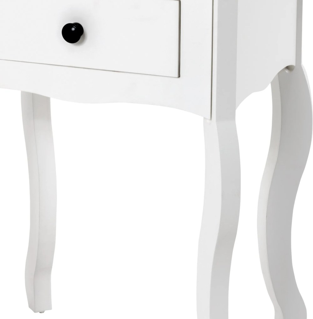 Sconto Stolík KAMILA 1 biela
