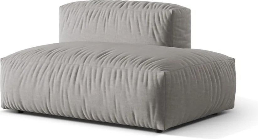 Svetlosivý modul pohovky (pravý roh) Martina – Micadoni Home