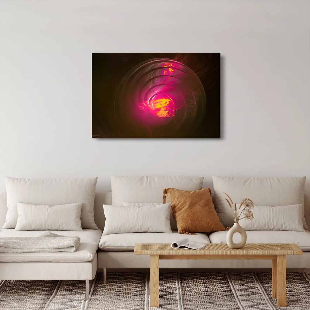 Obraz - abstrakcie špirály (90x60 cm)
