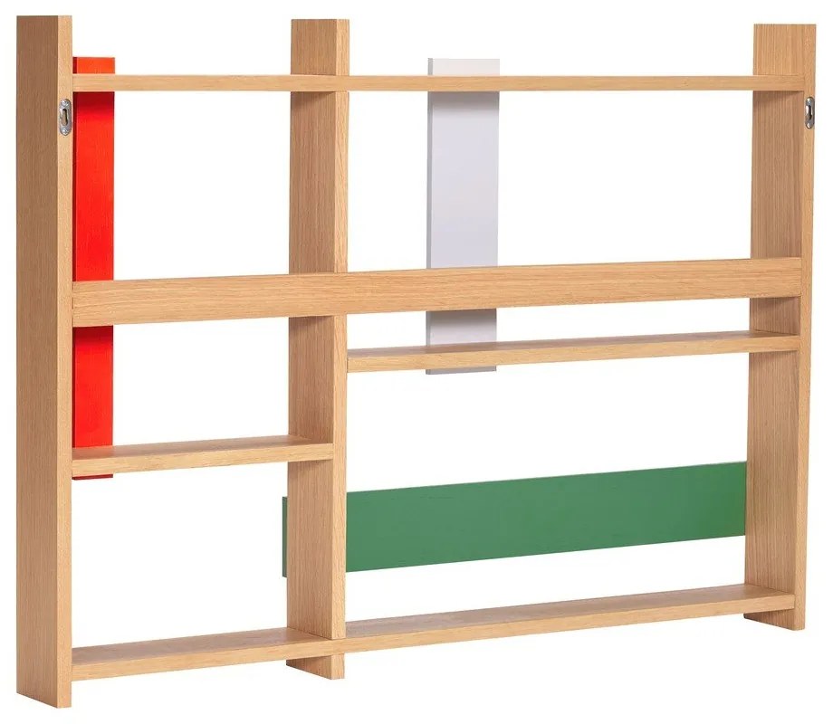 Poschodová polica v dekore duba v prírodnej farbe 110 cm Arki – Hübsch