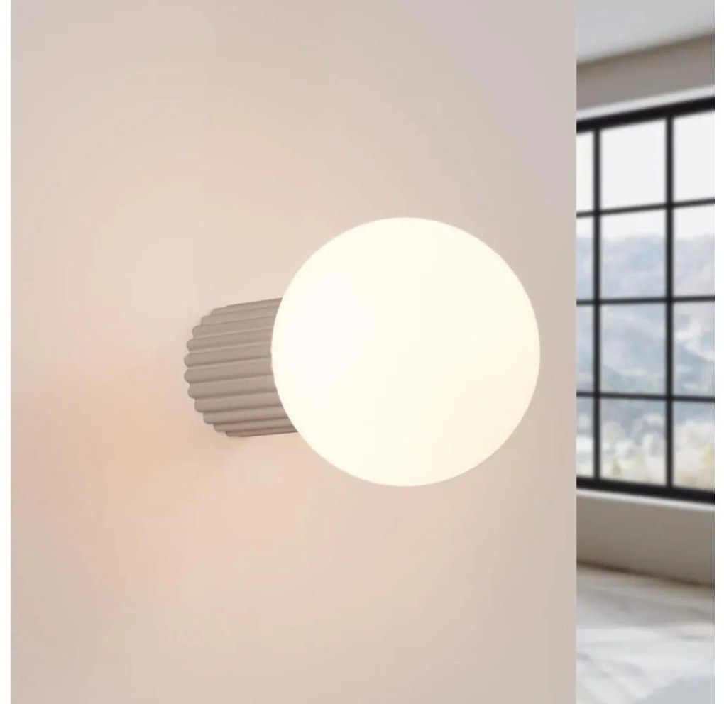 Sollux SL.1742 - Kúpeľňové nástenné svietidlo HALO 1xG9/8W/230V IP44 béžová