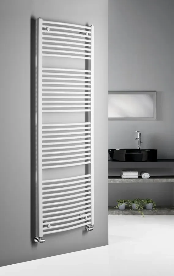 Aqualine Aqualine, ORBIT vykurovacie teleso s bočným pripojením 600x1850 mm, 1148 W, biela, ILO86T