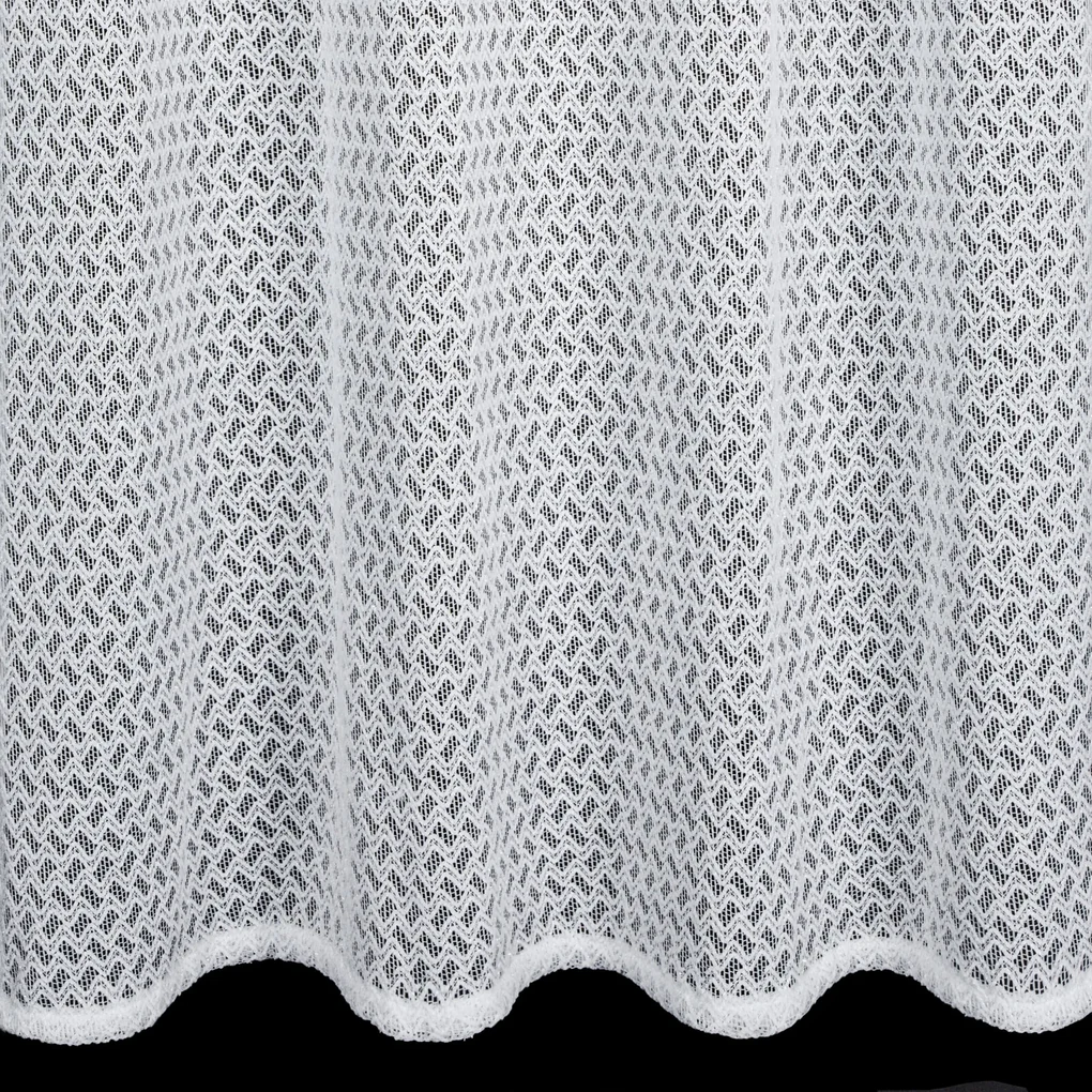 ZÁCLONA NA KRÚŽKOCH CINDY 140X250 CM BIELA