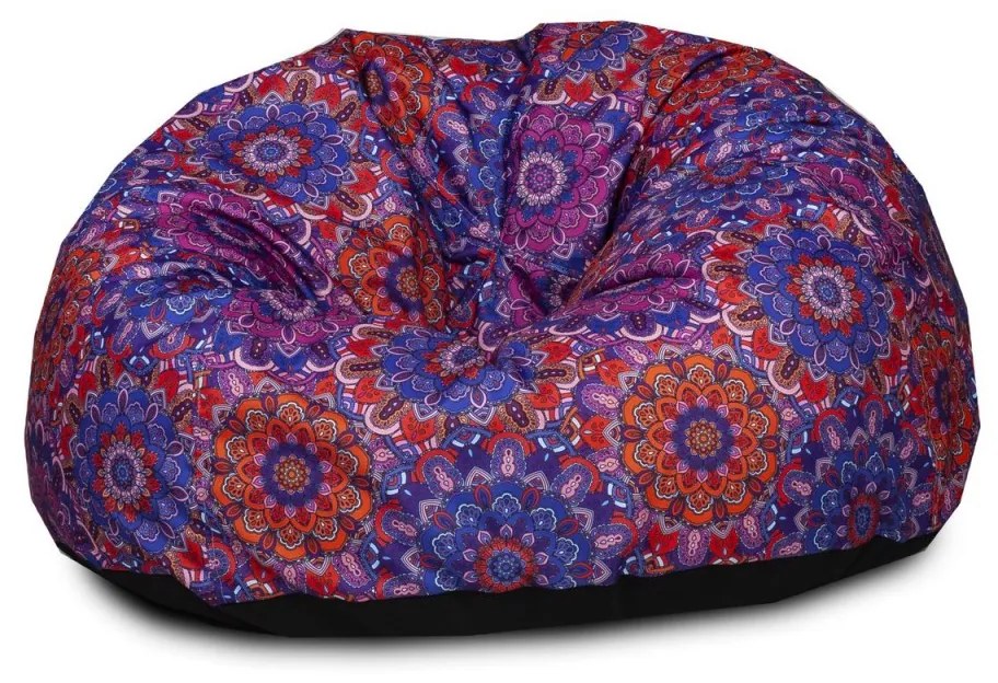 Sedací vak SAKWA M MODERN Farba: DG32/NC2 - Zelené písmenka