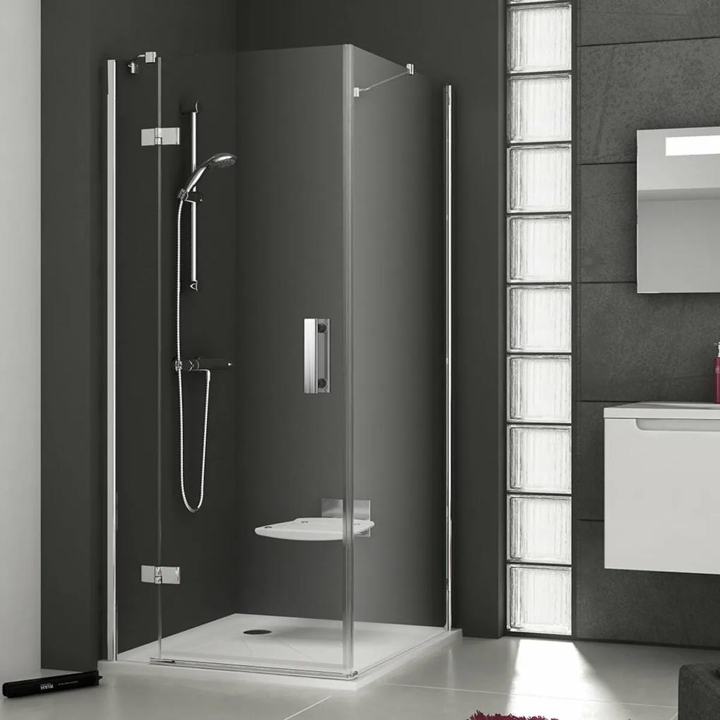 Bočná zástena k sprchovacím dverám 90x190 cm levá Ravak Smartline chróm lesklý 9SL70A00Z1