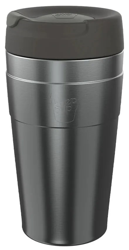 Antracitovosivý termo hrnček 454 ml Helix Therman Nitro Gloss L – KeepCup