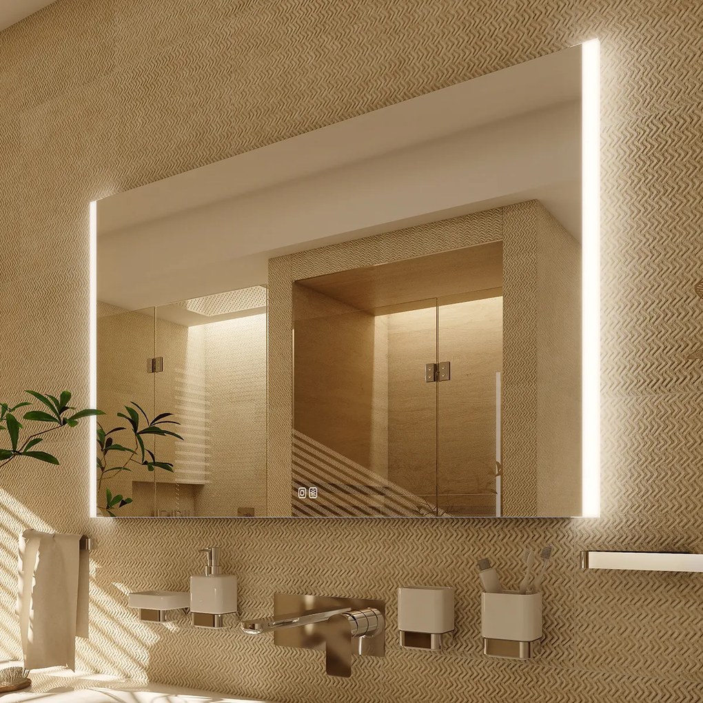 Nimco LED zrkadlo 800x700 s dvoma dotykovými senzormi - ZP 11003VX