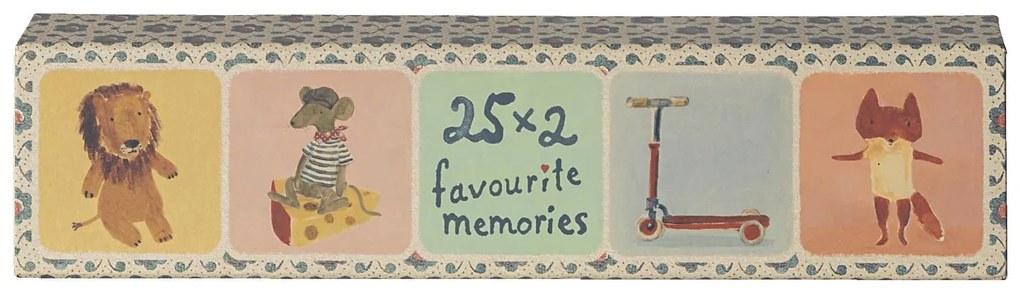 Maileg Detské pexeso Memory Game – 50 dielov