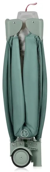 Lionelo - Cestovná postieľka STEFI PLUS Olivovo zelená