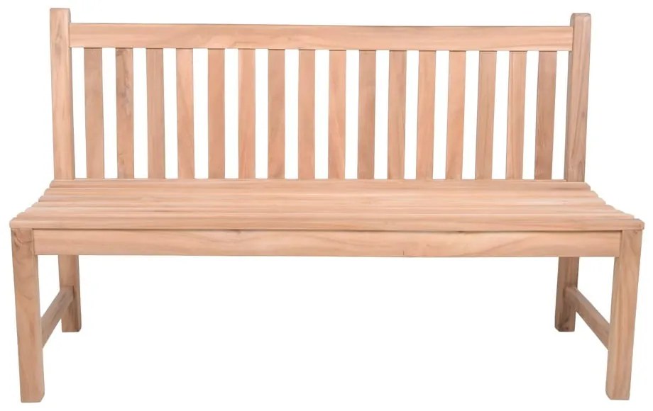 Drevená záhradná lavica v prírodnej farbe Solo – Garden Pleasure