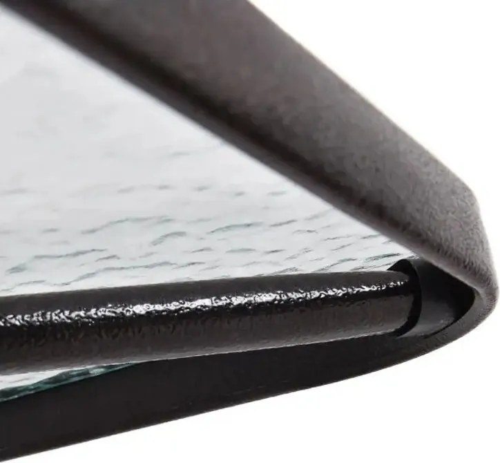 TRENDIE Záhradný stôl so sklom 150x90cm