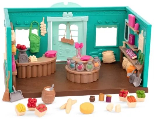 Li'l Woodzeez - Hrací set obchod so zmiešaným tovarom