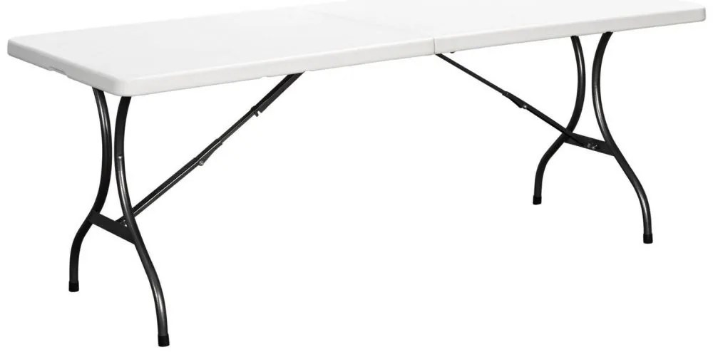 Skladací záhradný cateringový stôl, 180 cm
