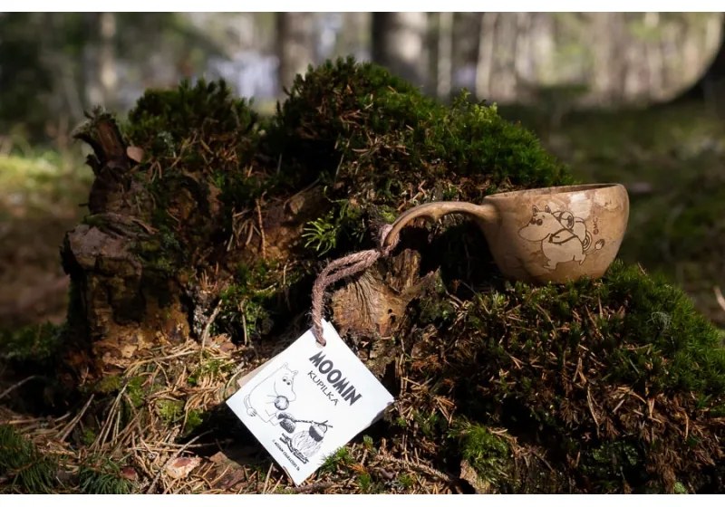 Hrnček kuksa Kupilka Moomin 0,12l, hnedý