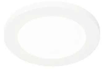 Stropné svietidlo biele 17 cm vrátane LED 3-stupňový stmievač IP44 - Steve