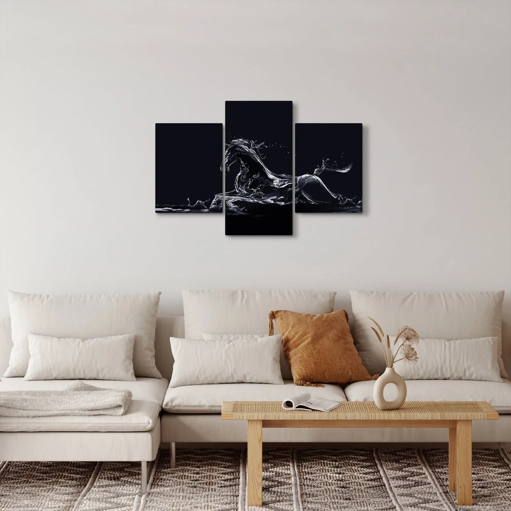 Obraz - Kôň a voda (90x60 cm)
