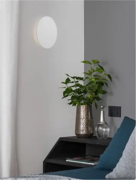 LED nástenné svietidlo Cyrcle 30 biele