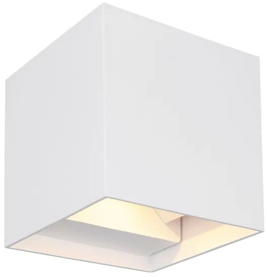 Globo 34168WS - LED Vonkajšie nástenné svietidlo VERONIKA 2xLED/3W/230V IP44 biela