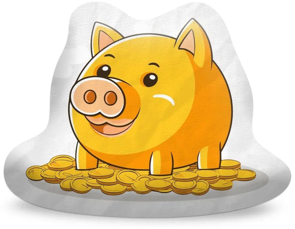 Sablio 3D vankúš Zlaté prasiatko