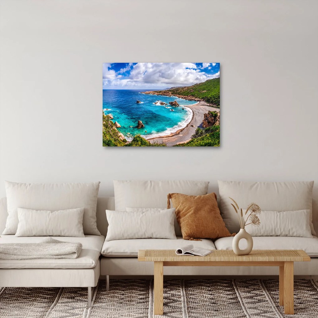 Obraz - Sardínia (70x50 cm)