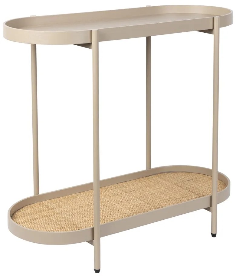 Béžový konzolový stolík 39x85 cm Amaya – White Label