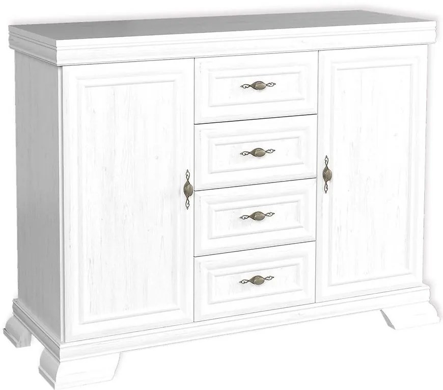 Komoda Kora KK3 biela