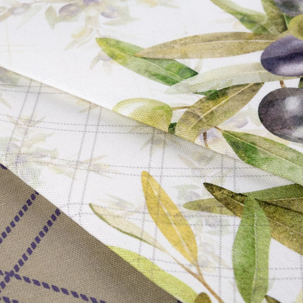 KUCHYNSKÁ UTIERKA OLIVE SADA 3 KS 50X75 CM VZOROVANÉ