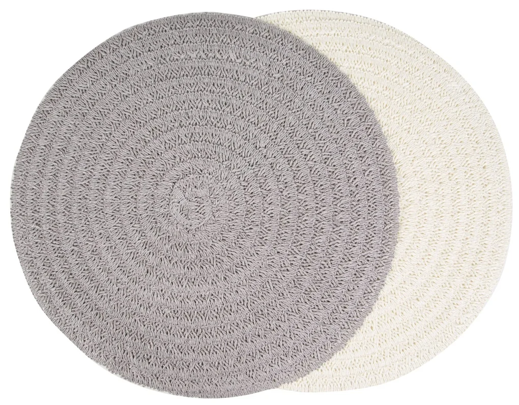 SADA 6KS PRESTIERANIE NA STÔL BOHO 9 (FI) 38 CM KRÉMOVÁ