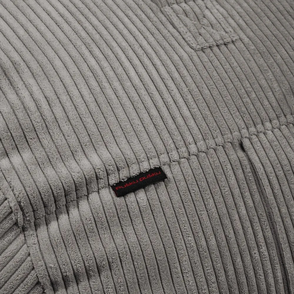 Menčestrový sedací vak v tehlovej farbe Roll 105 – SLOWDOWN