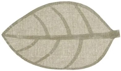 Excellent Houseware Prestieranie v tvare listu, 50x33 cm Farba: Zelená