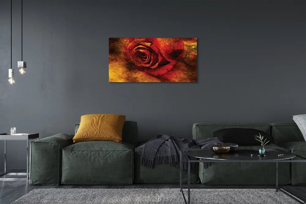 Obraz canvas rose picture 125x50 cm