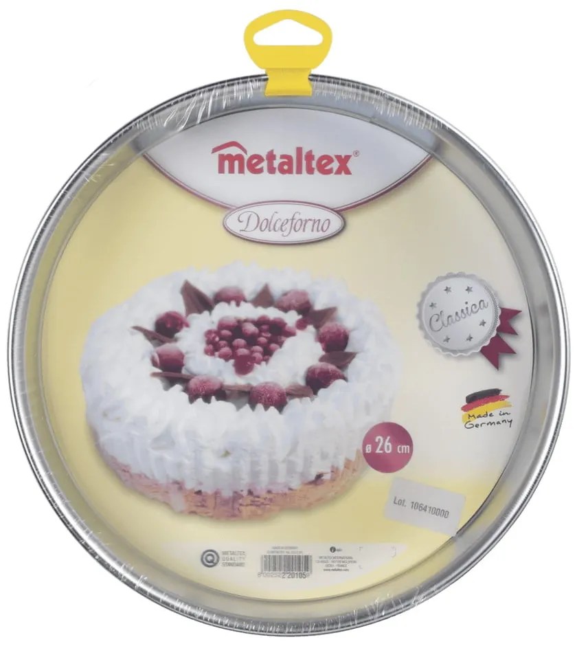 Forma na pečenie tôrt Metaltex Tube, ø 26 cm