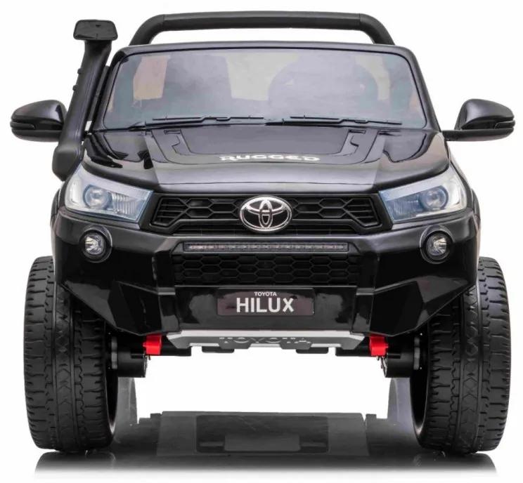 RAMIZ Elektrické autíčko - Toyota Hillux - nelakované - čierne - motor- 4 x 45W, - batéria 2 x 12V/7Ah - 2023