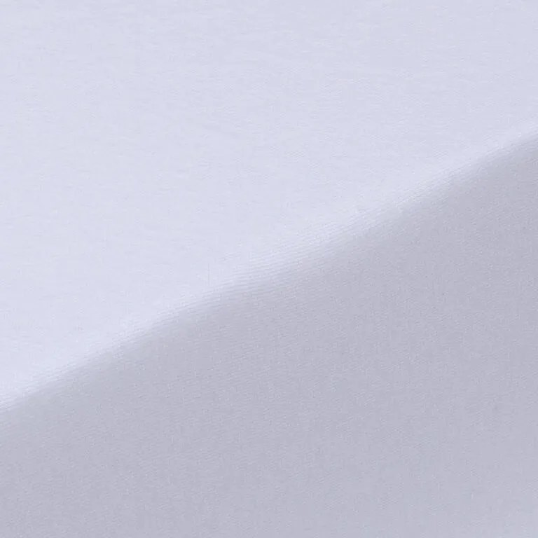 Napínacia plachta na posteľ jersey EXCLUSIVE biela 160 x 200 cm
